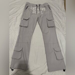 Men's Gray Cargo Pants
